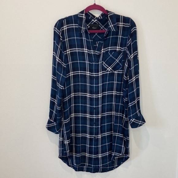 Rails Spruce Plaid Bianca Shirtdress - Picture 4 of 8